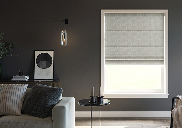Braemar, Echoed Blue - Twist&Fit Roman Blind - Image 3